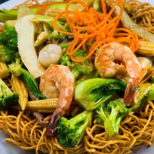 Seafood Combination w. Crispy Noodle
